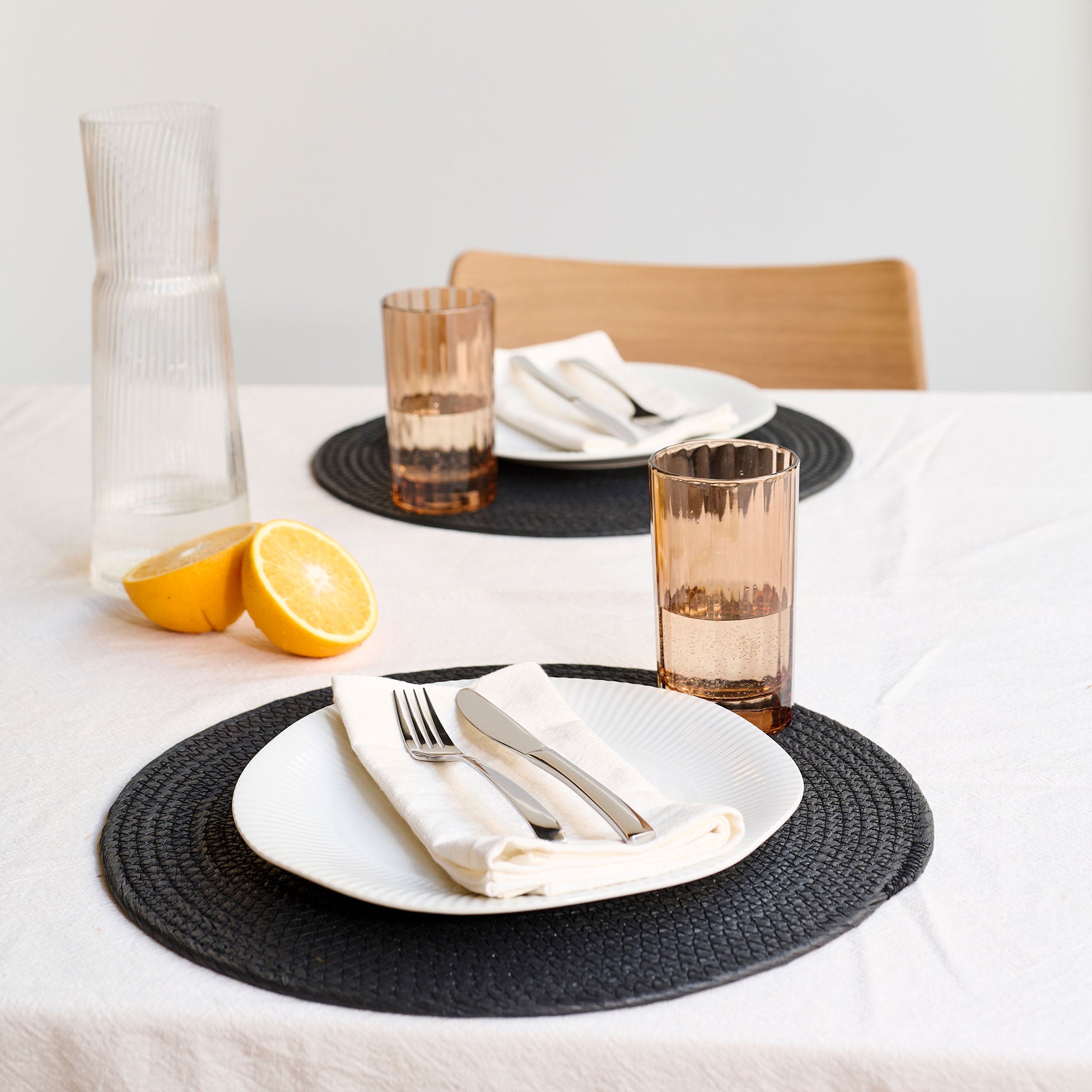 Raffia dækkeserviet